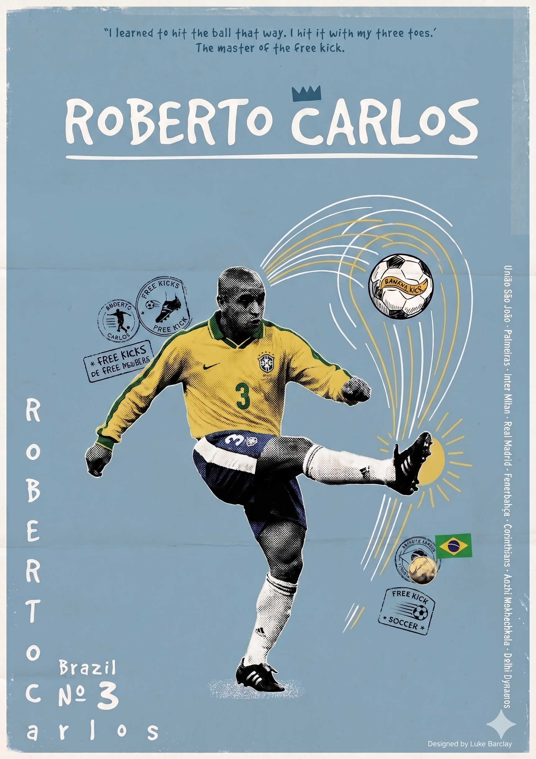 The Physics of Roberto Carlos's Free Kick